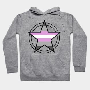 Demigirl Pride Pentacle Hoodie